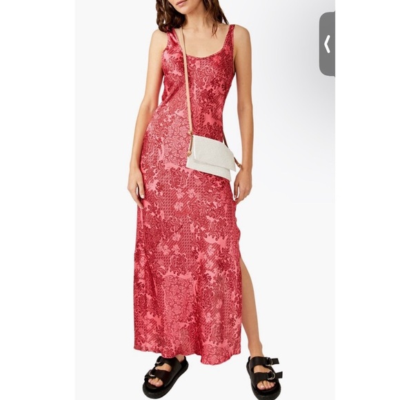 Free People Worth the Wait Floral Maxi Dress - Picture 4 of 4
